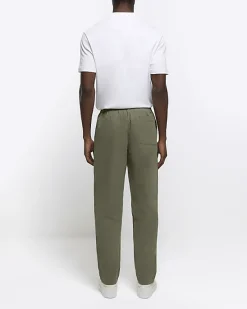 River Island regular fit pull on trousers< Trousers