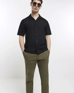 River Island slim fit casual chino trousers< Trousers