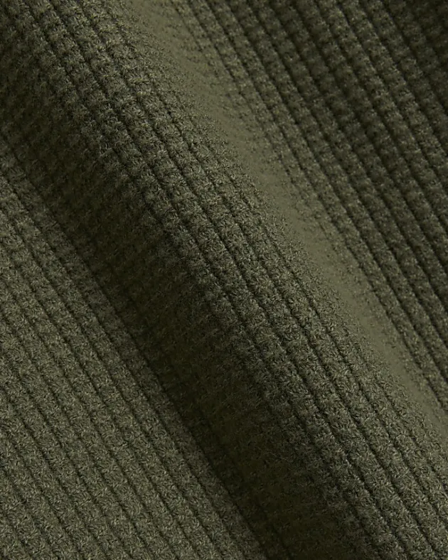 River Island slim fit waffle texture jumper< Jumpers & Cardigans