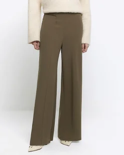 River Island stitched wide leg trousers< Trousers