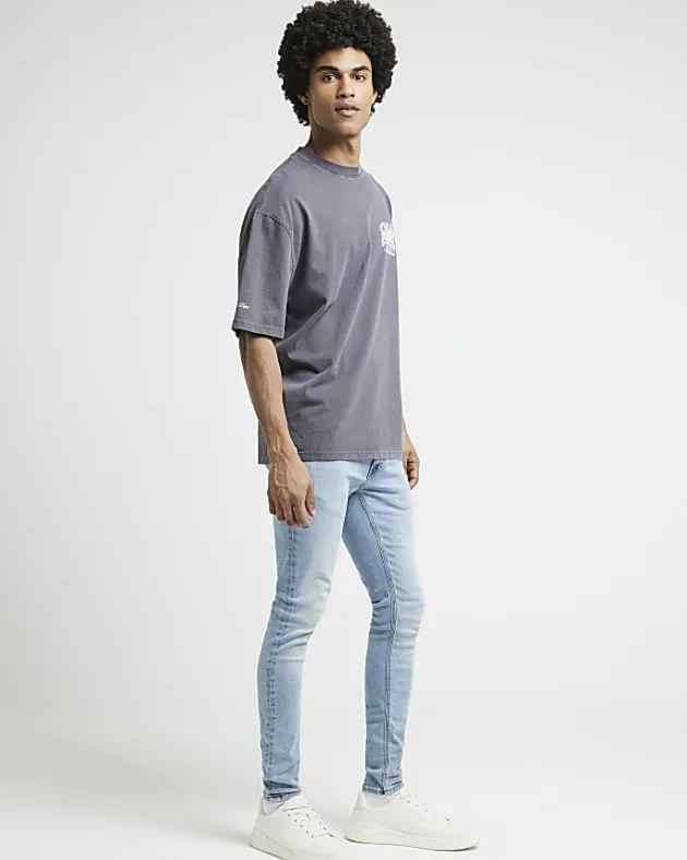 River Island Light Spray On Skinny Jeans< Jeans