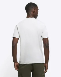 River Island Light slim fit t-shirt< Essentials