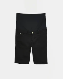 River Island Maternity denim cycling shorts< Maternity