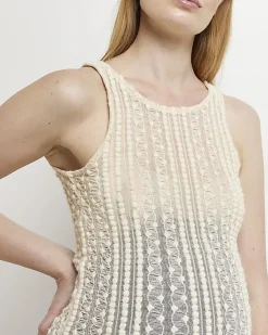 River Island Maternity textured lace tank top< Maternity
