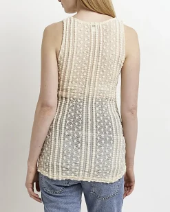 River Island Maternity textured lace tank top< Maternity