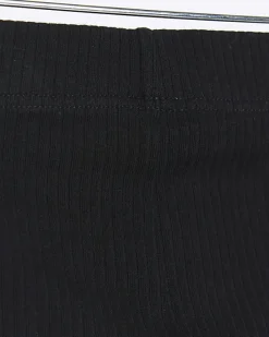 River Island Mini girls plain rib cycle shorts< 3 - 5 Yrs