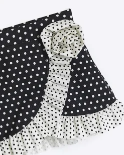 River Island Mini girls polka dot swim skirt< 3 - 5 Yrs
