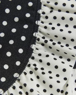 River Island Mini girls polka dot swim skirt< 3 - 5 Yrs