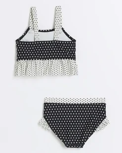 River Island Mini girls polka dot bikini set< 3 - 5 Yrs