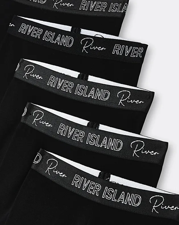 River Island Mini girls RI waistband leggings 5 pack< 6 Mths - 2 Yrs