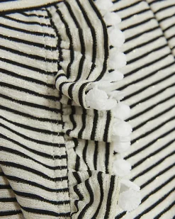 River Island Mini girls stripe frill swimsuit set< 3 - 5 Yrs