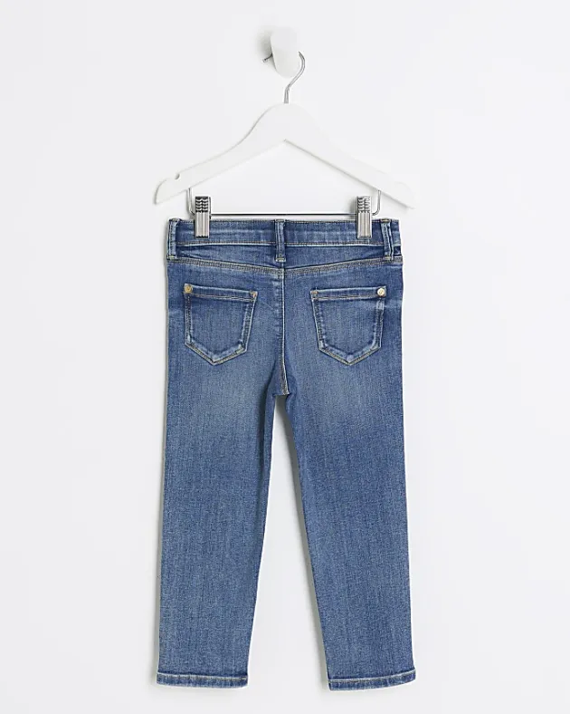 River Island Mini girls skinny jeans< 3 - 5 Yrs