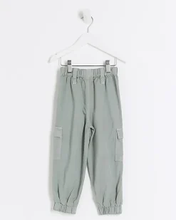 River Island Mini Girls Lyocell Cargo Trousers< 3 - 5 Yrs