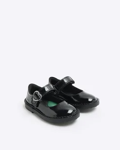 River Island Mini girls Kickers leather buckle shoes< Shoes & Boots