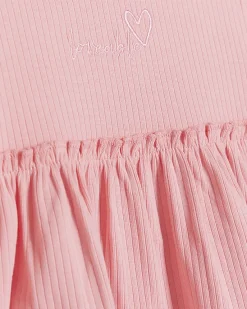 River Island Mini girls rib peplum top set< 6 Mths - 2 Yrs