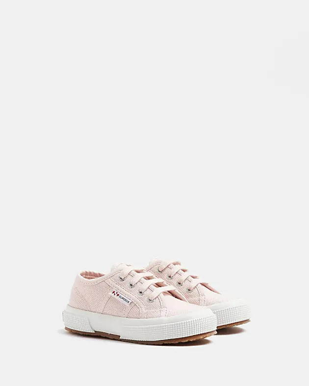 River Island Mini girls Superga lace up trainers< Shoes & Boots