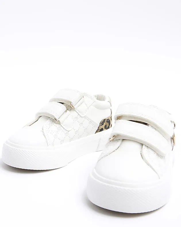 River Island Mini girls leopard print trainers< Shoes & Boots