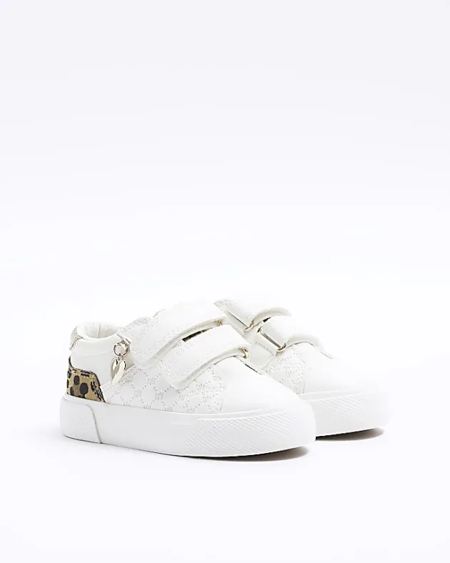 River Island Mini girls leopard print trainers< Shoes & Boots