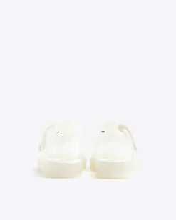 River Island Mini girls pearl flower jelly sandals< Shoes & Boots
