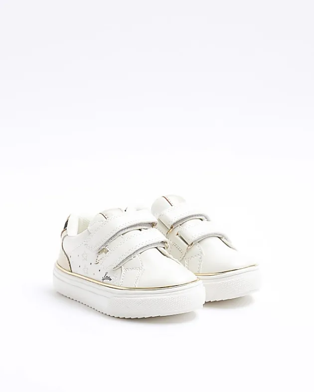 River Island Mini girls star velcro trainers< Shoes & Boots