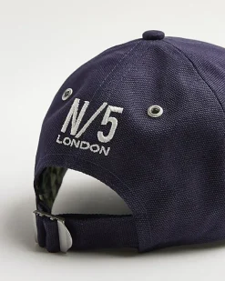 River Island canvas embroidered cap< Essentials