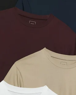 River Island multipack of 5 slim fit t-shirts< Essentials