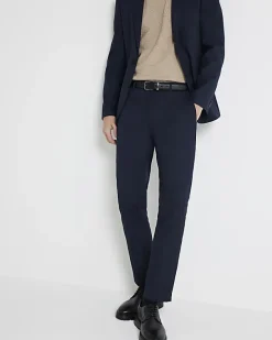 River Island skinny fit twill suit trousers< Trousers