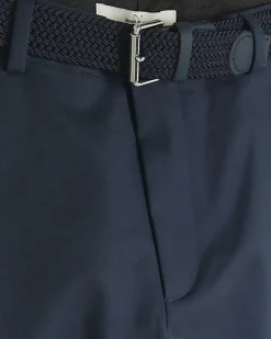 River Island slim fit belted chino shorts< Shorts