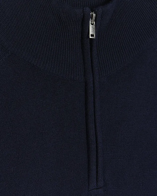 River Island slim fit half zip jumper< Jumpers & Cardigans