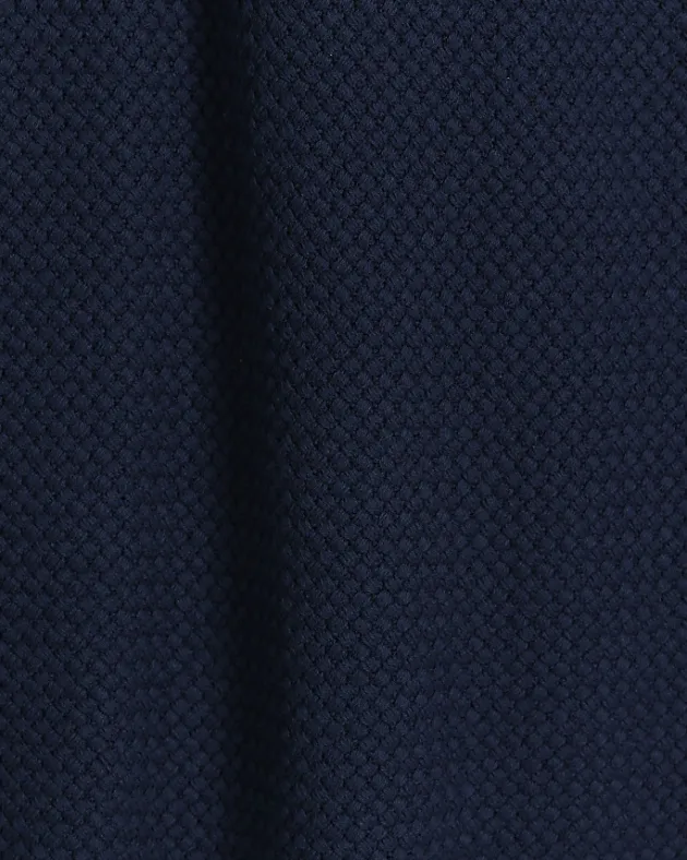 River Island slim fit textured knit polo< Polo Shirts