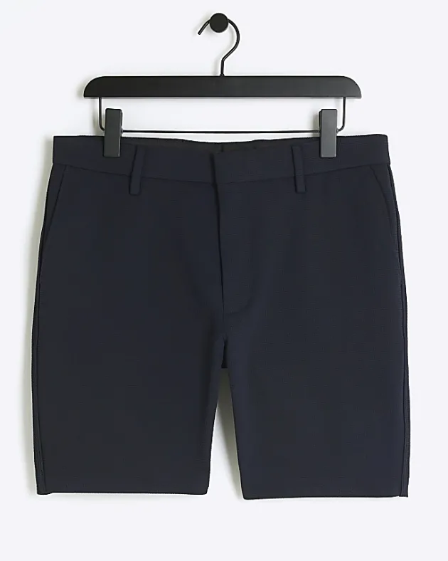 River Island Slim Fit Waffle Shorts< Shorts