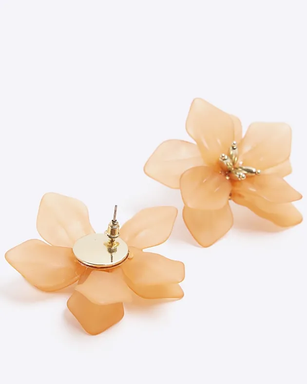 River Island Flower Stud Earrings< Jewellery