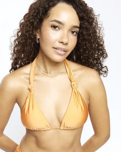 River Island low rise knot bikini bottoms< Swimwear & Beachwear