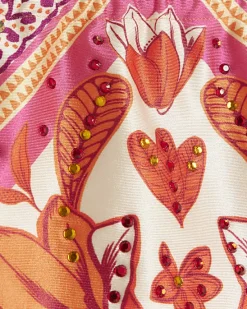 River Island scarf print high leg bikini bottoms< Swimwear & Beachwear