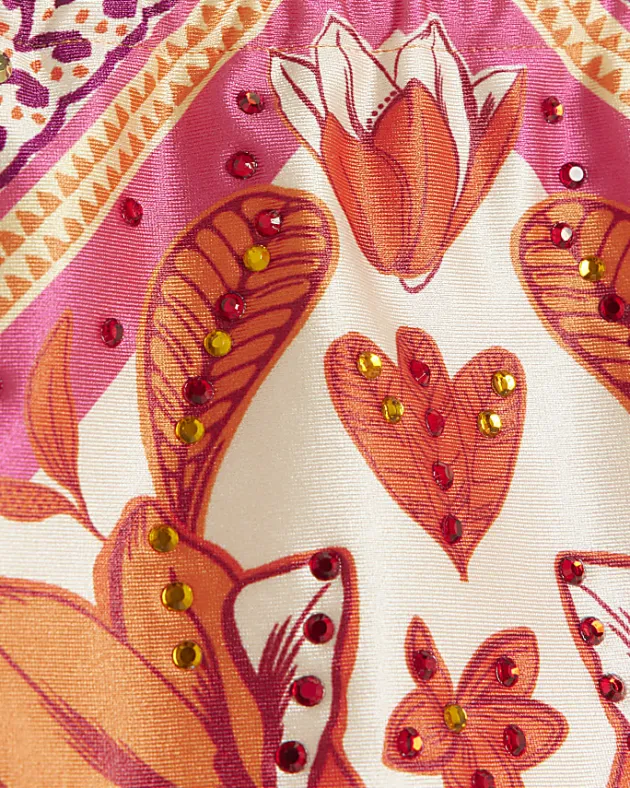 River Island scarf print high leg bikini bottoms< Swimwear & Beachwear