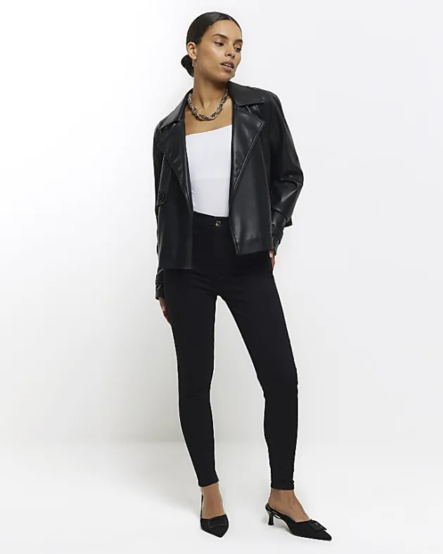 River Island Petite bum sculpt skinny jeans< Petite