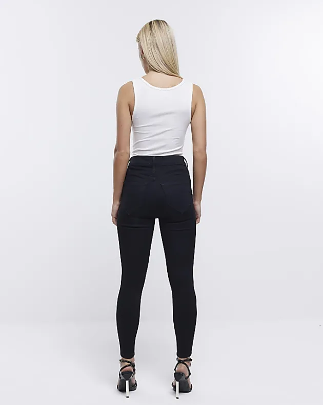 River Island Petite High Waisted Skinny Jeans< Petite