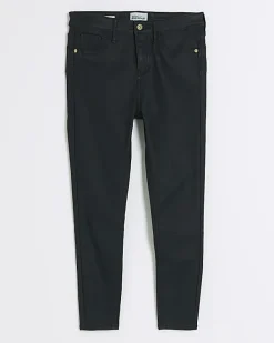 River Island Petite skinny fit coated jeans< Petite