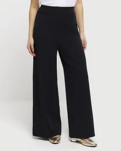River Island Petite stitched wide leg trousers< Petite