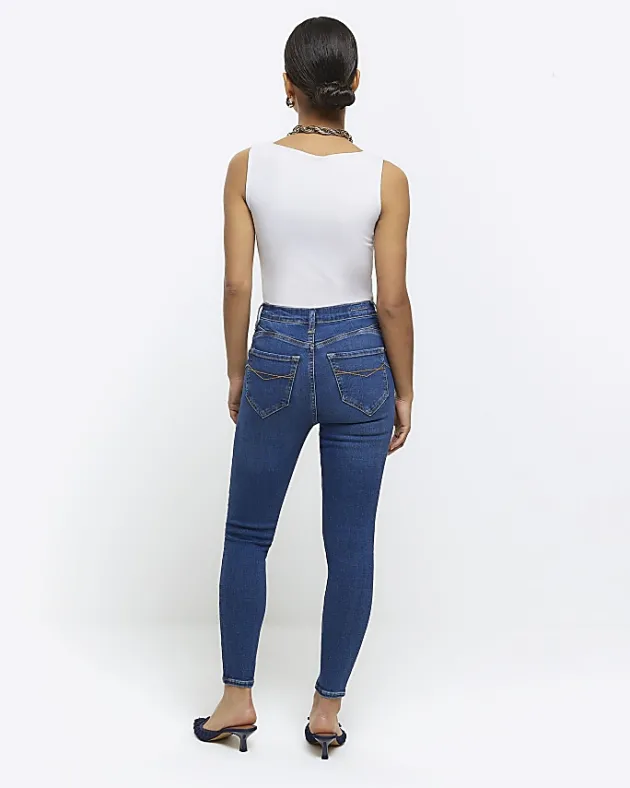River Island Petite bum sculpt skinny jeans< Petite