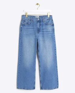 River Island Petite relaxed straight jeans< Petite