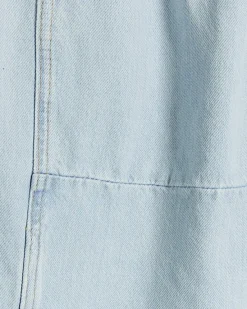 River Island Petite seamed denim maxi skirt< Petite