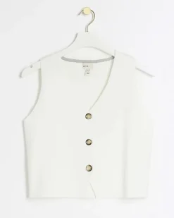 River Island Petite knit waistcoat< Petite