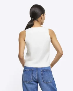 River Island Petite knit waistcoat< Petite
