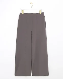 River Island Petite stitched wide leg trousers< Petite