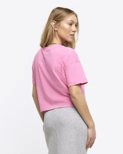 River Island Petite boxy t-shirt< Petite
