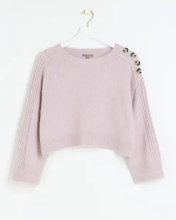 River Island Petite crop jumper< Petite