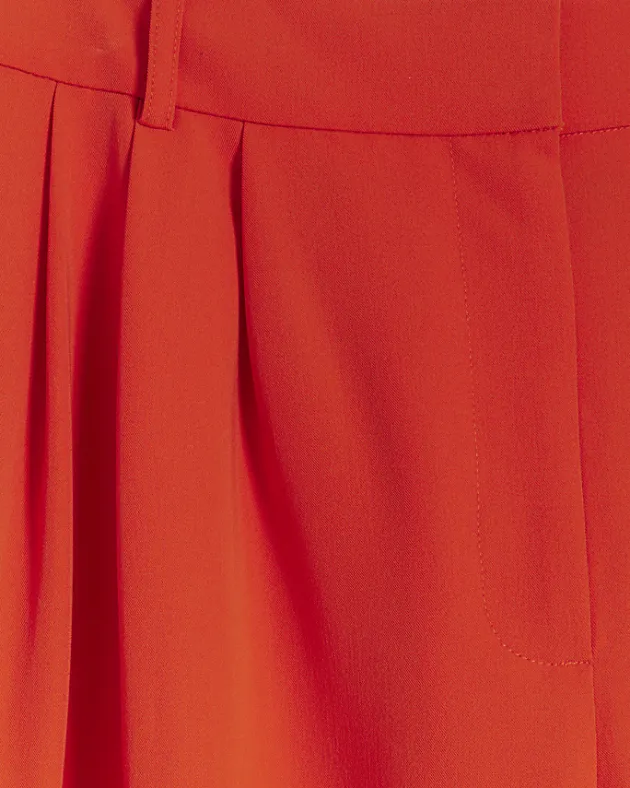 River Island Petite side stripe wide leg trousers< Petite