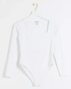 River Island Petite long sleeve bodysuit< Petite