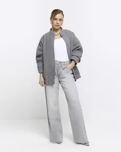 River Island Petite long sleeve bodysuit< Petite